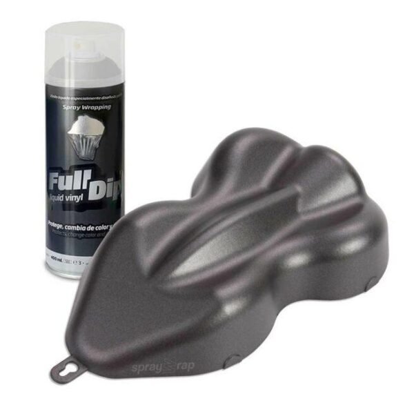 Full Dip kummivärv hyper must metallik 400 ml