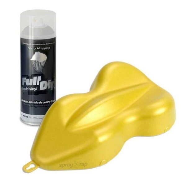 Full Dip kummivärv candy pärlmutter kollane 400 ml
