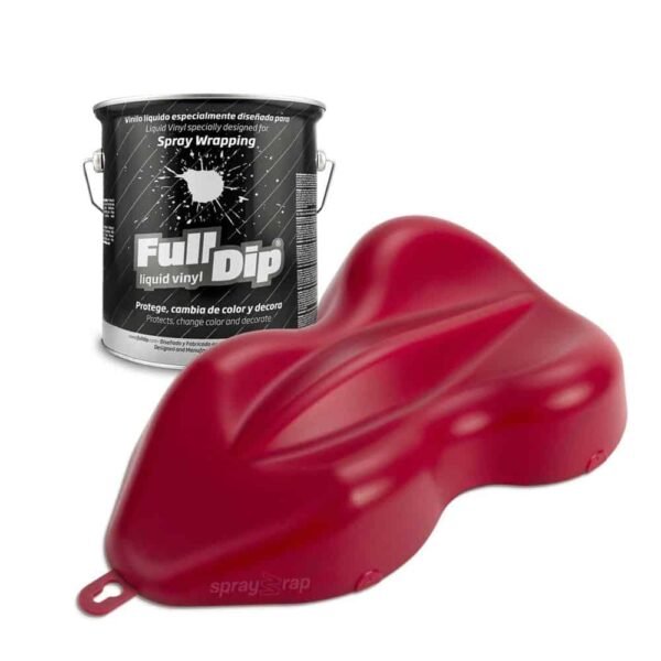 Full Dip kummivärv kirsspunane 4 L