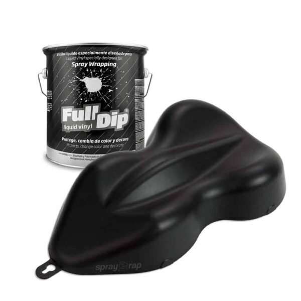 Full Dip kummivärv must 4 L