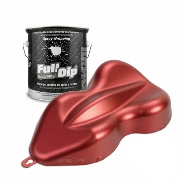 Full Dip kummivärv veinipunane candy pärlmutter 4 L