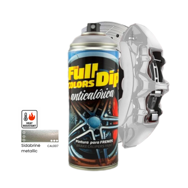 Full Dip pidurisadula värv alumiinium metallik 400 ml